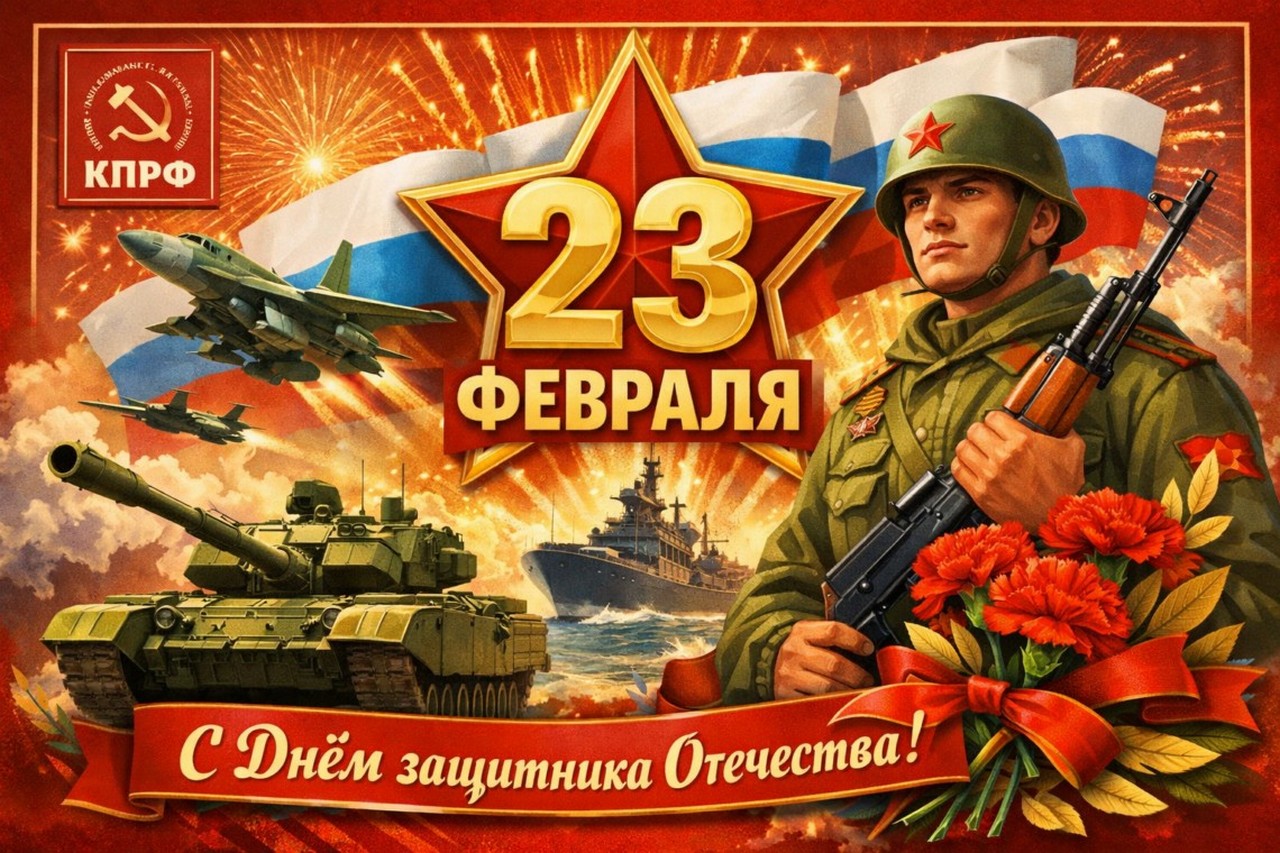 С Днём защитника Отечества!
