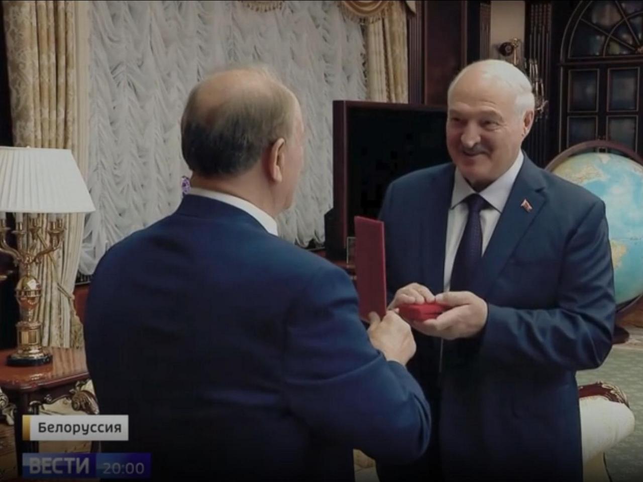 Россия 1: Геннадий Зюганов в Минске провел встречу с Александром Лукашенко