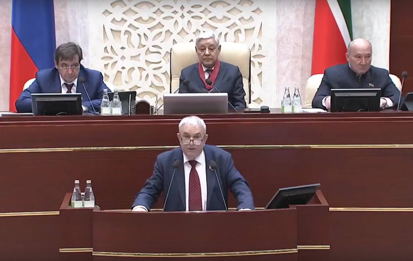 Выступление руководителя фракции КПРФ в Государственном Совете Республики Татарстан, Первого секретаря Комитета ТРО КПРФ Миргалимова Хафиза Гаязовича